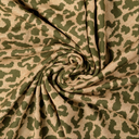 Jersey Jacquard Leo Olive Green