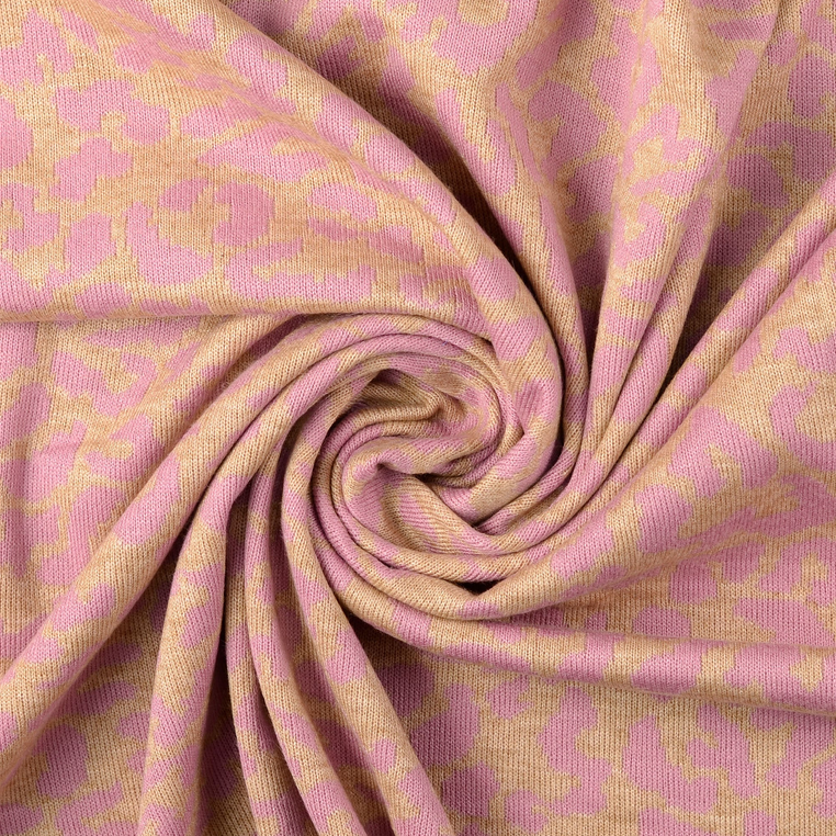 Jersey Jacquard Leo Rose