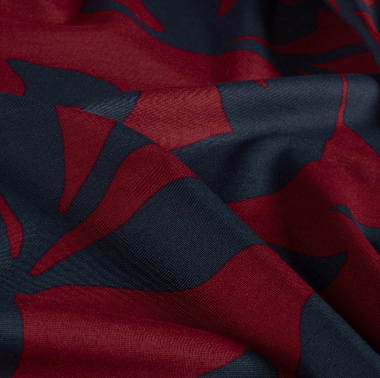 Ponti di Roma Special Flower Bordeaux/Navy