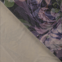 Jersey Print Whil of Flowers Dusty Lilac/Green