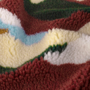 Teddy Abstract Bordeaux