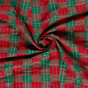 Kerst - Tartan - Rood/Groen/Goud