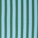 French Terry Vertical Stripe Light Blue/Green