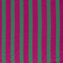 French Terry Vertical Stripe Fuchsia/Green