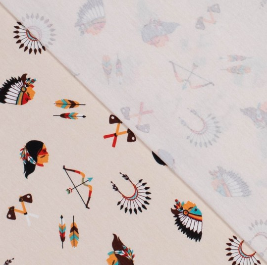 Jersey Katoen Native American