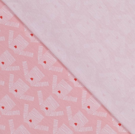 Jersey Katoen Shirts Rose