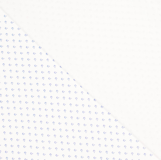 Jersey Katoen Anchor White