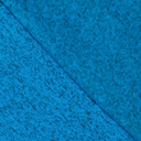 Tricot Fleece Melange Turquoise