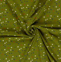 Jersey Katoen Dots Green