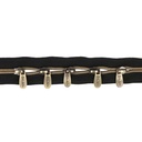 Spiraal rits metallic 2m incl. 5 schuivers Brons