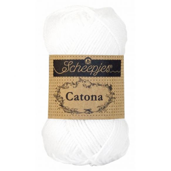 Scheepjes Catona 50 Gr -106- Snow White