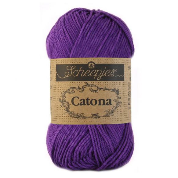 Scheepjes Catona 50 Gr -521- Deep Violet