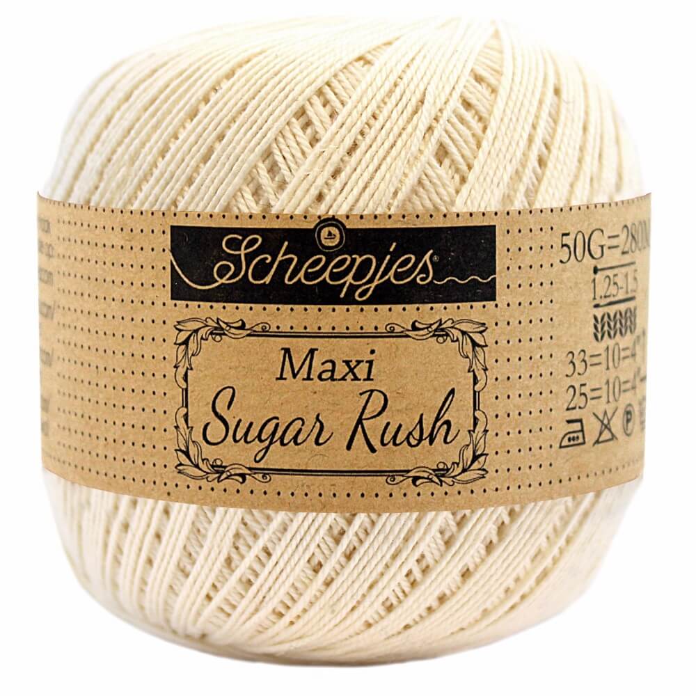 Scheepjes Maxi Sugar Rush 50 Gr -130- Old Lace