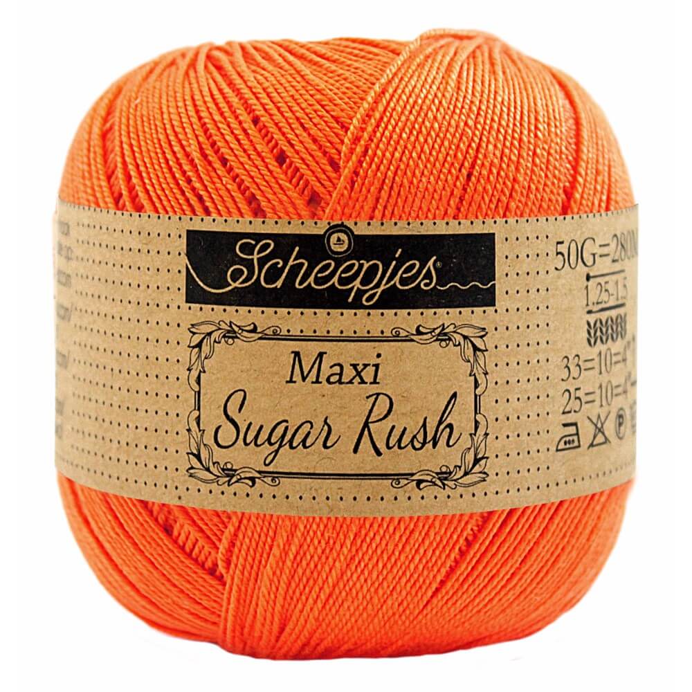 Scheepjes Maxi Sugar Rush 50 Gr -189- Royal Orange