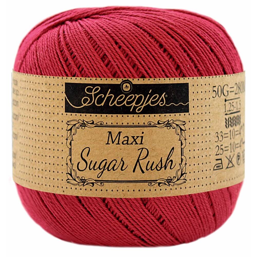 Scheepjes Maxi Sugar Rush 50 Gr -192- Scarlet