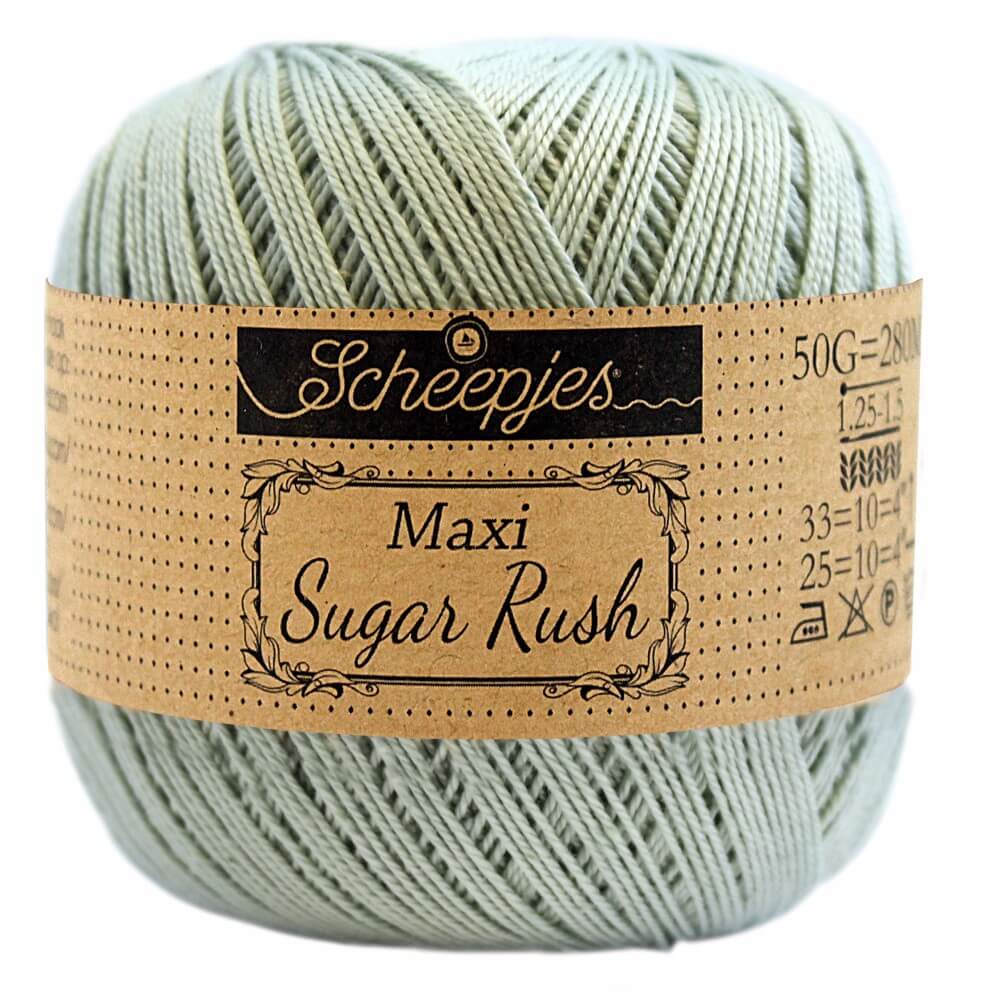 Scheepjes Maxi Sugar Rush 50 Gr -402- Silver Green