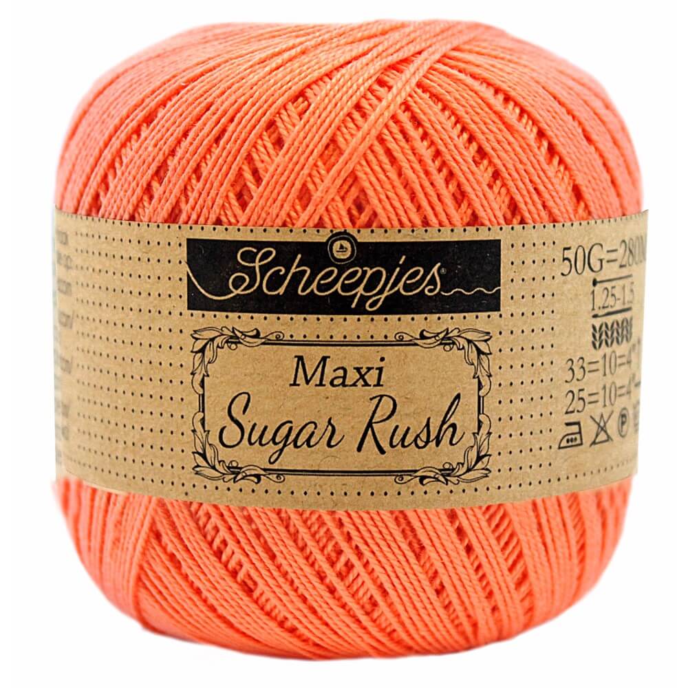 Scheepjes Maxi Sugar Rush 50 Gr -410- Rich Coral