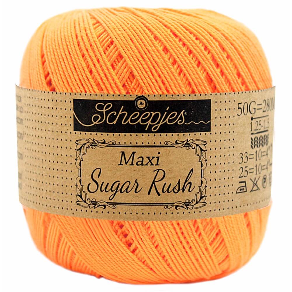 Scheepjes Maxi Sugar Rush 50 Gr -411- Sweet Orange