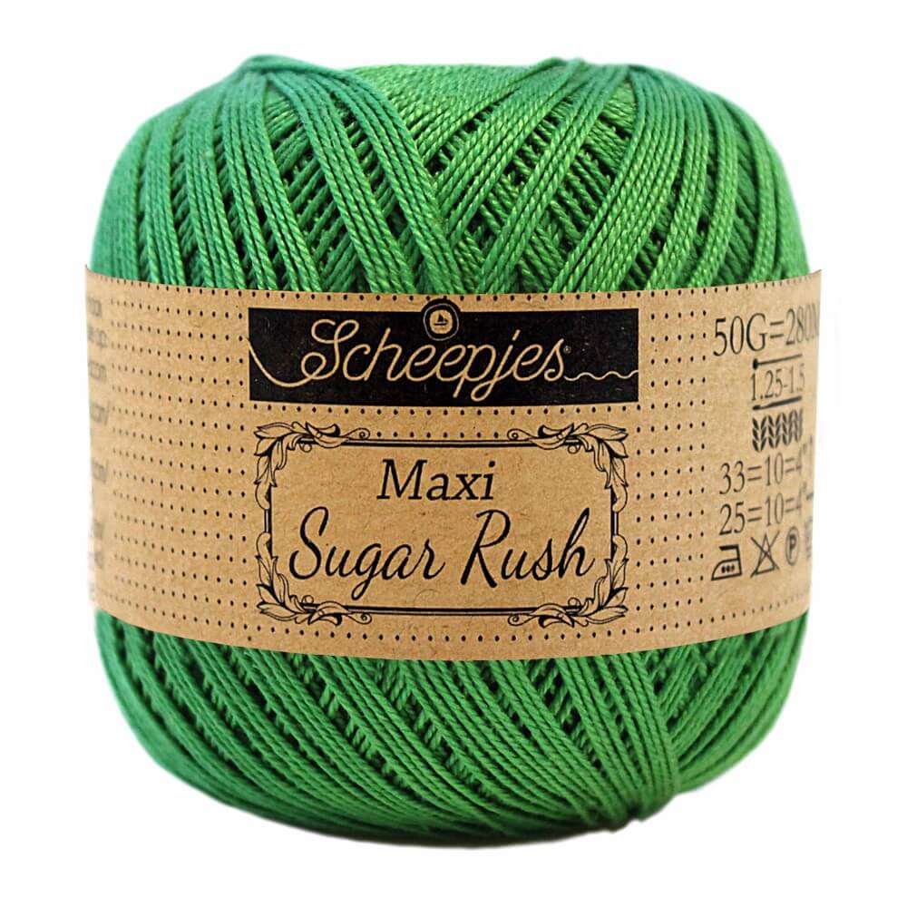 Scheepjes Maxi Sugar Rush 50 Gr -606- Grass Green