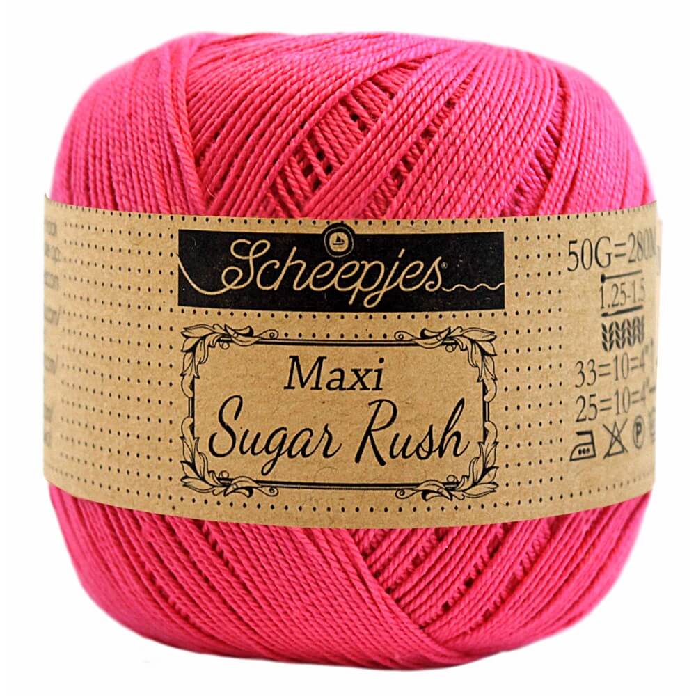 Scheepjes Maxi Sugar Rush 50 Gr -786- Fuchsia