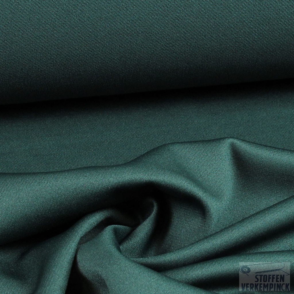 Scuba Twill Crêpe Bottle Green