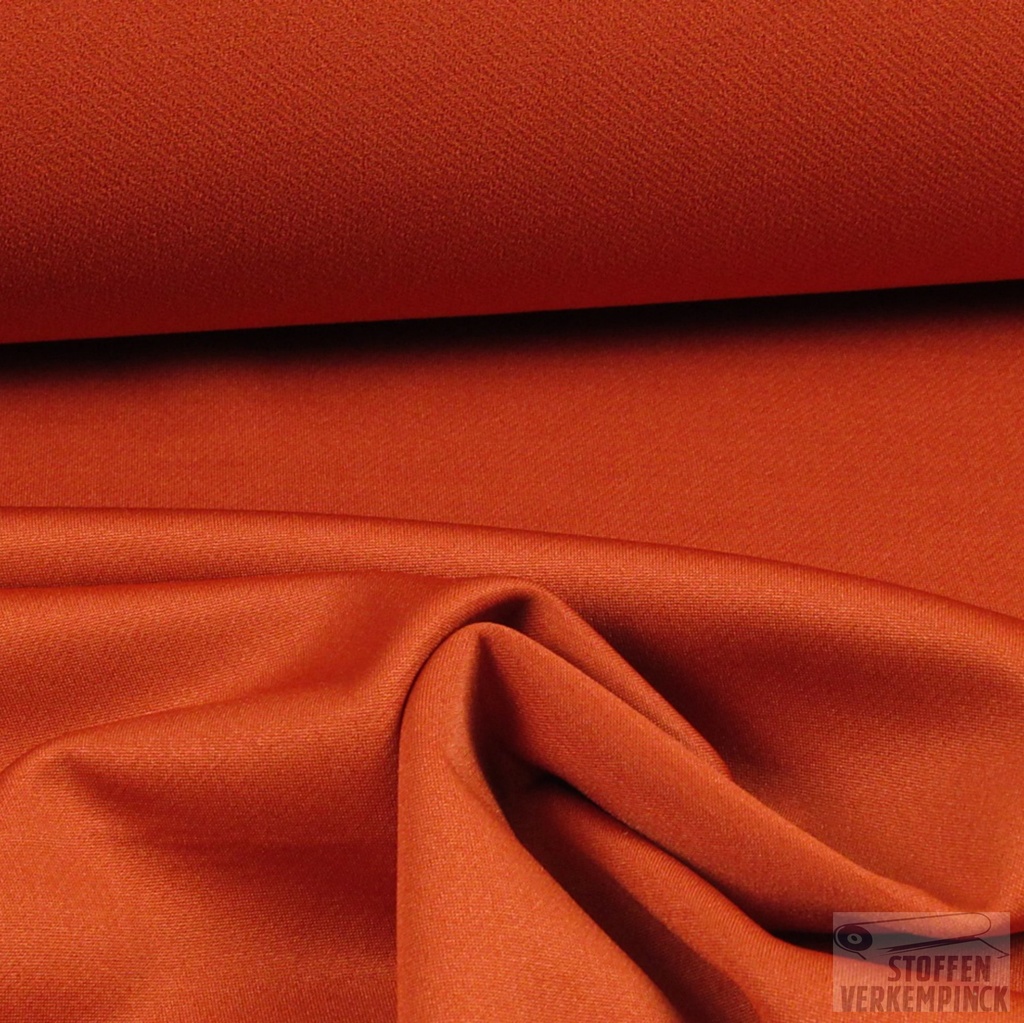 Scuba Twill Crêpe Roest