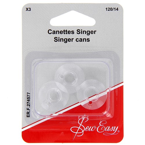 Spoelen Singer Plastic 3st