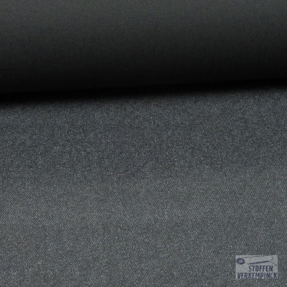 Plakkatoen Stevig 80cm Zwart