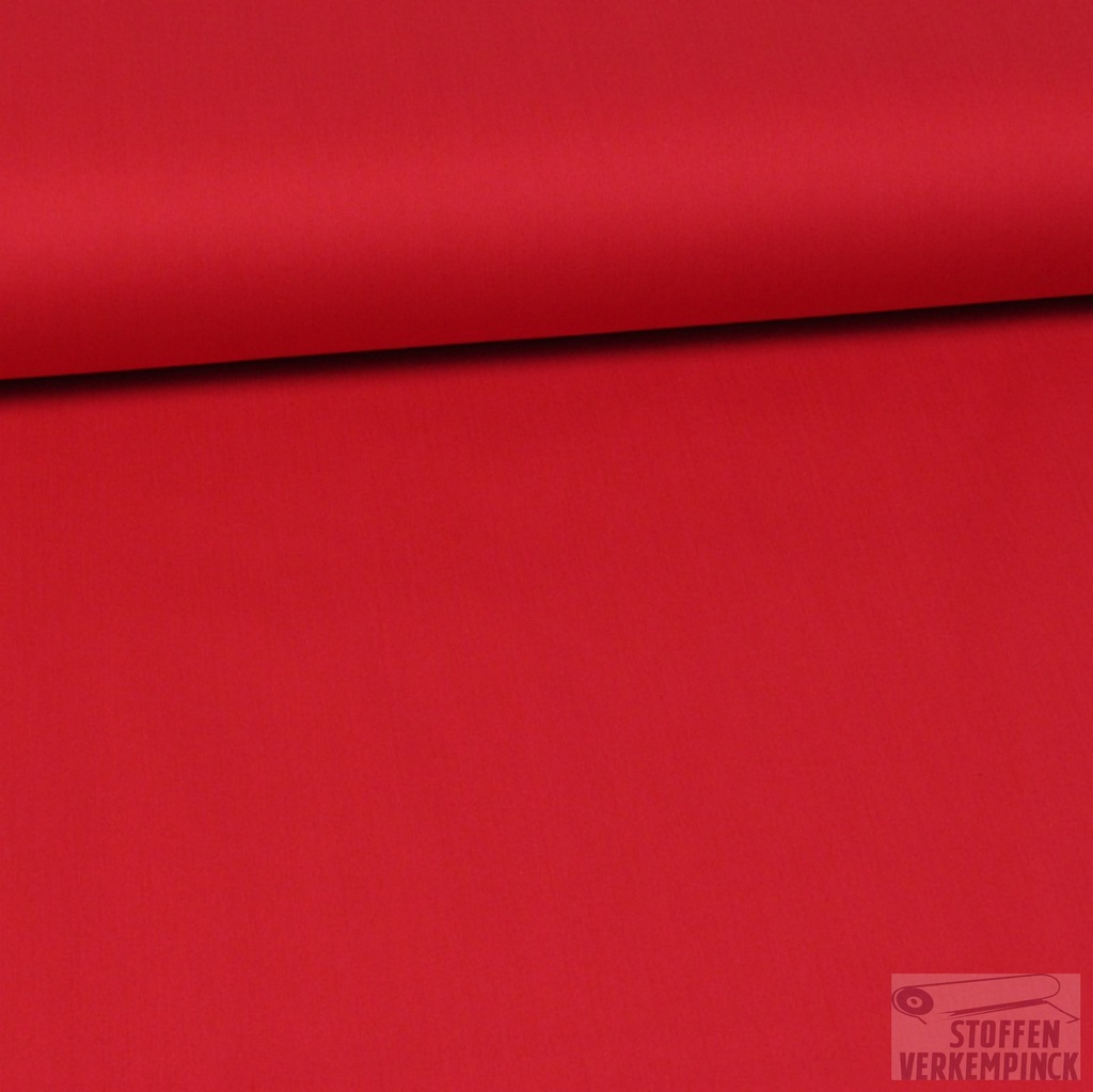 Stretch Silky Twill Red