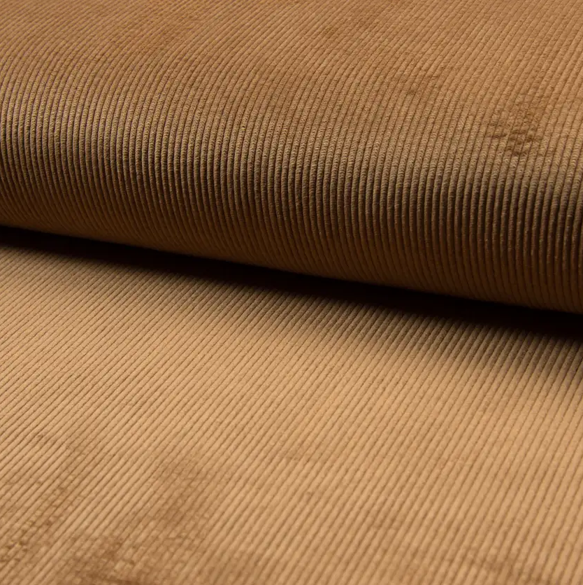 Stretch Washed Corduroy Caramel