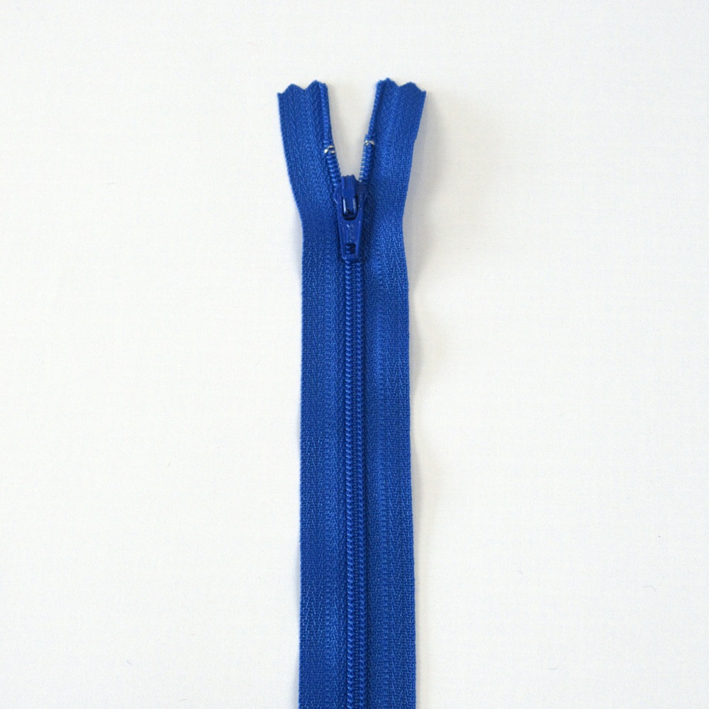 YKK Nylon spiraalrits niet deelbaar -30cm-Royal Blue