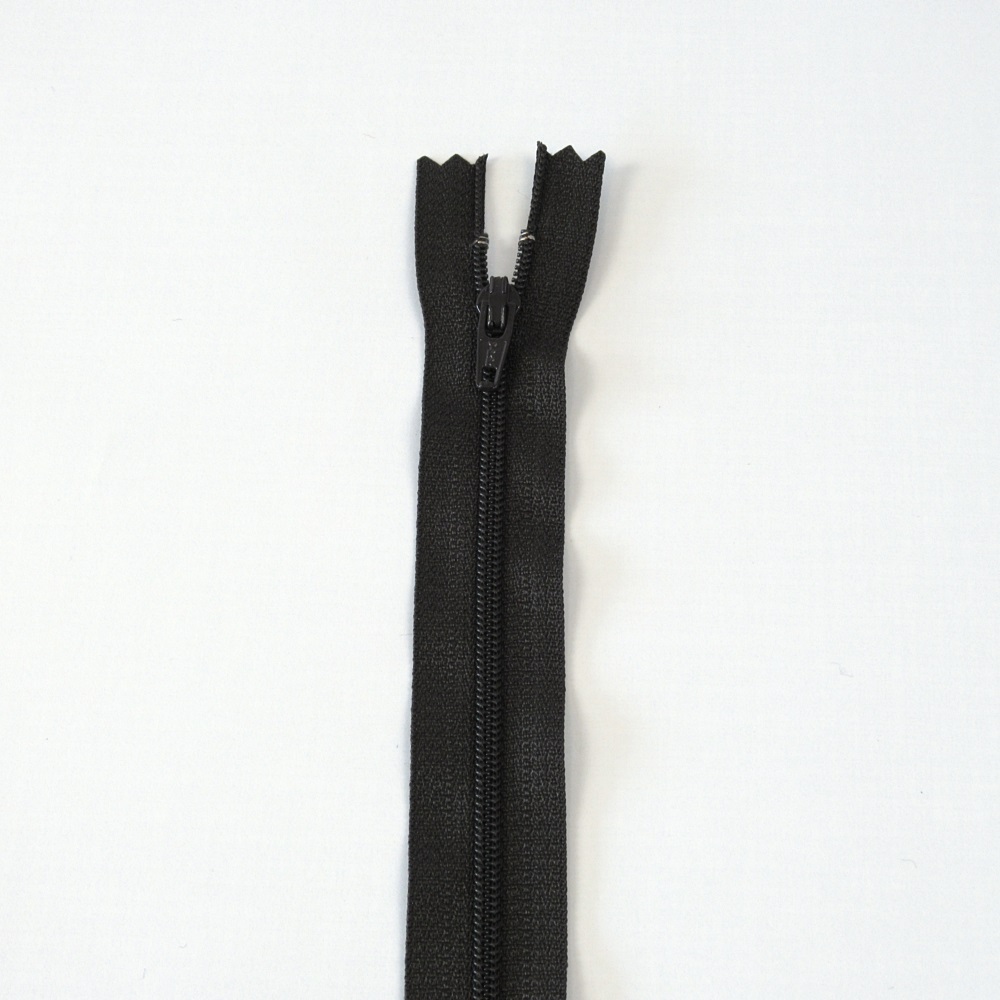 YKK Nylon spiraalrits niet deelbaar -60cm-Koffie
