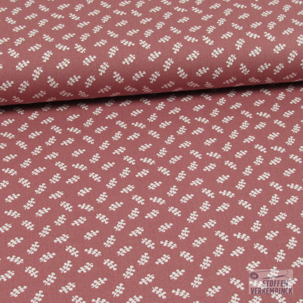 Poplin Twigs Oudrose