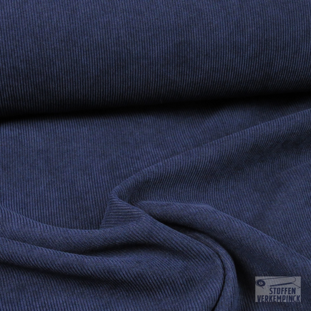 Corduroy Smalle Rib Navy