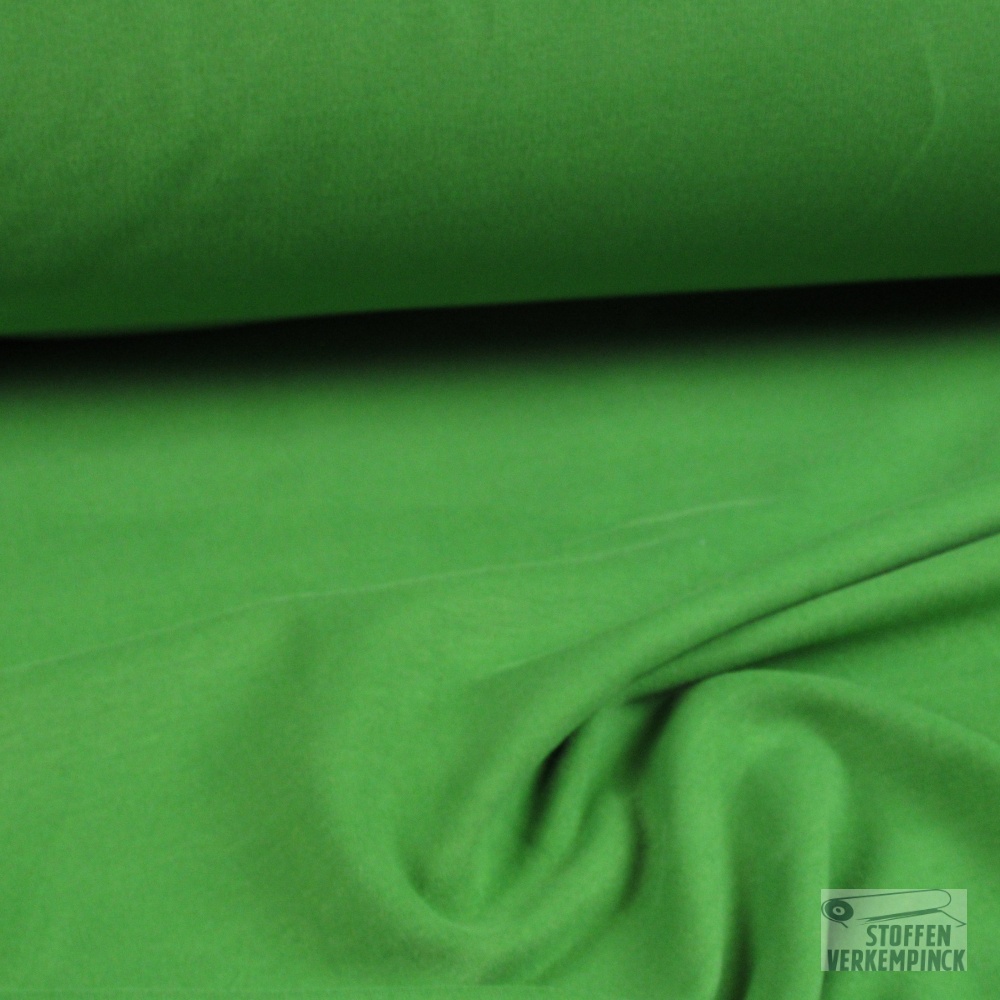 French Terry Brushed Groen