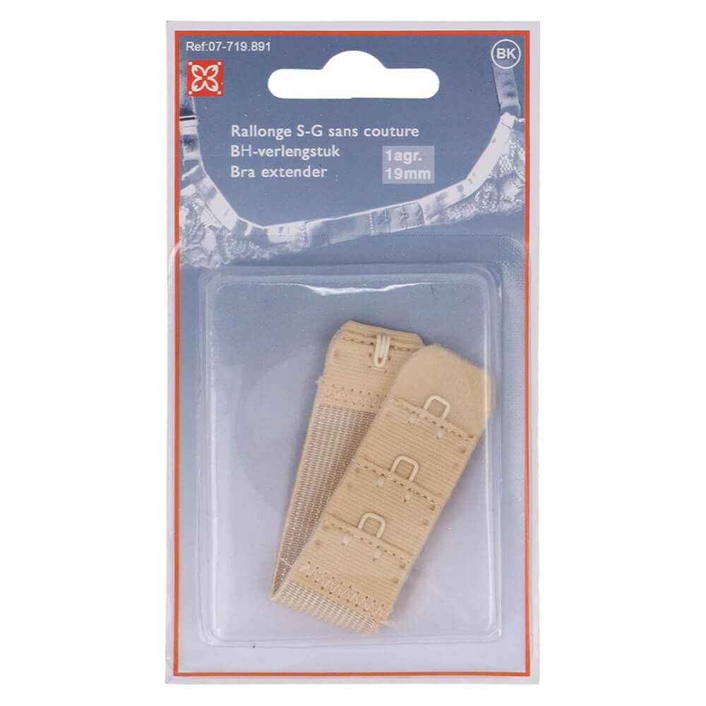 BH verlengstuk 19mm beige