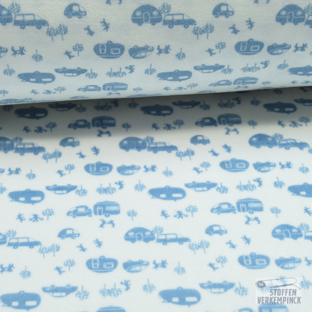 Nicky Campers Blauw/Wit