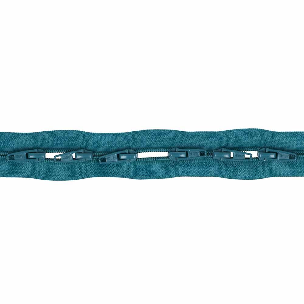 Spiraalrits op kaart Petrol - 3mtr incl. 6 schuivers