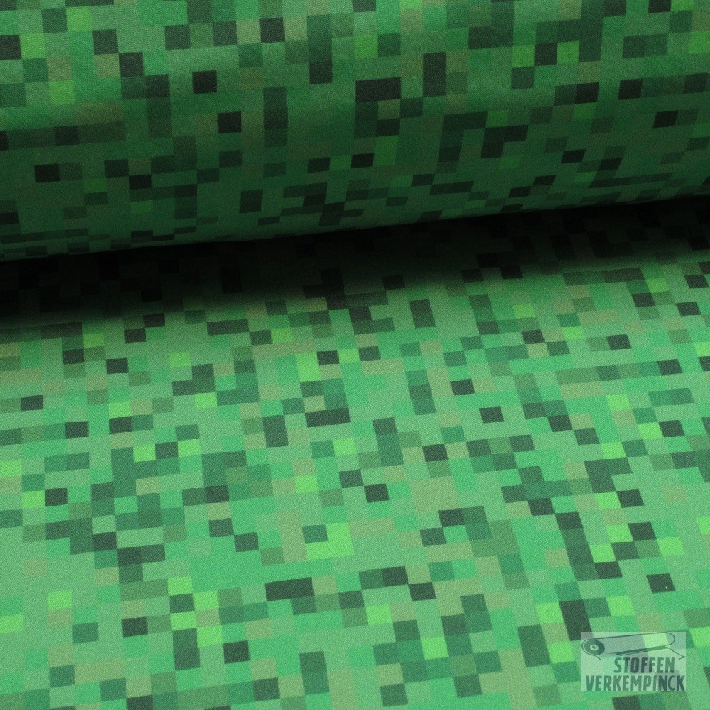 Softshell Minecraft Groen