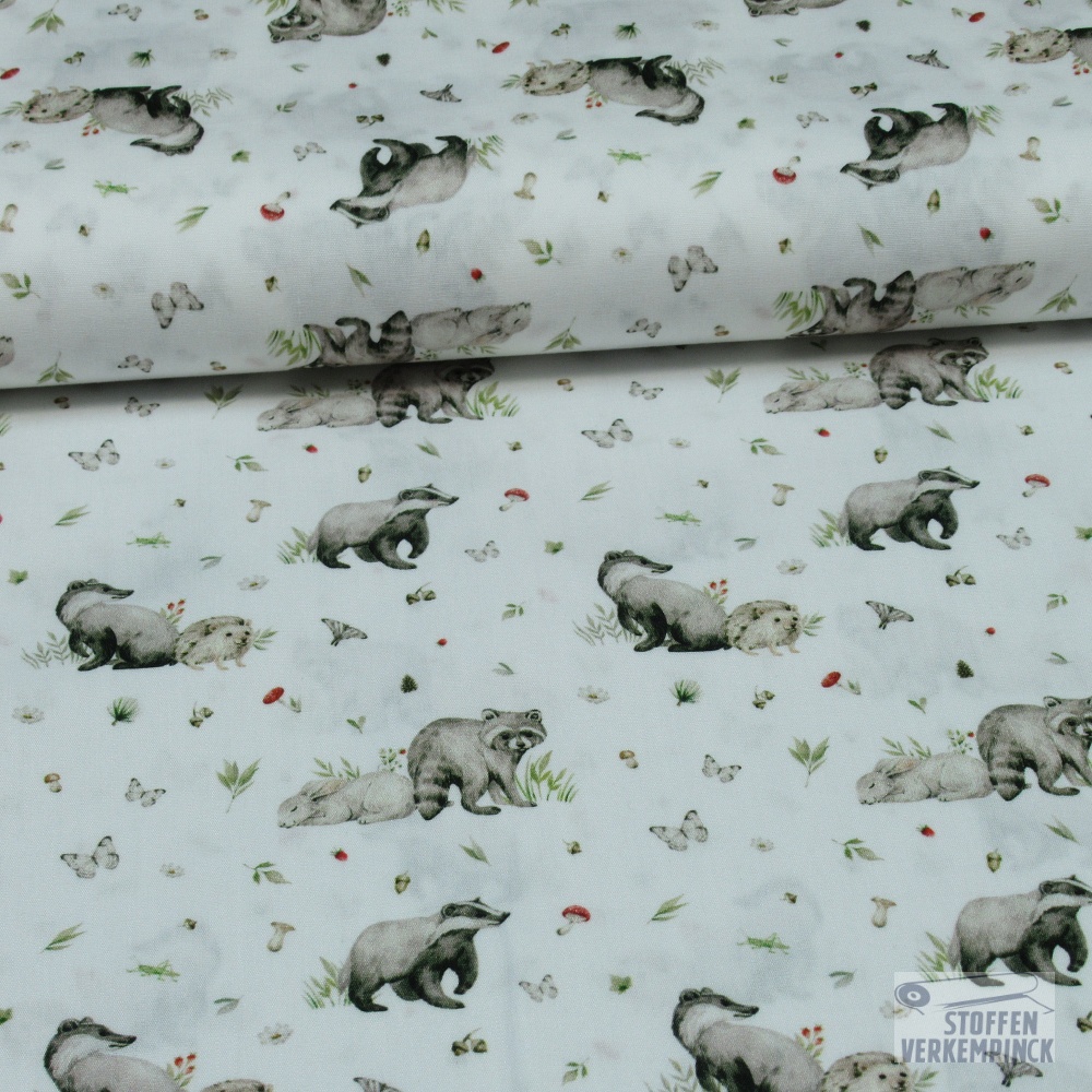 Poplin Digital Wildlife Wit