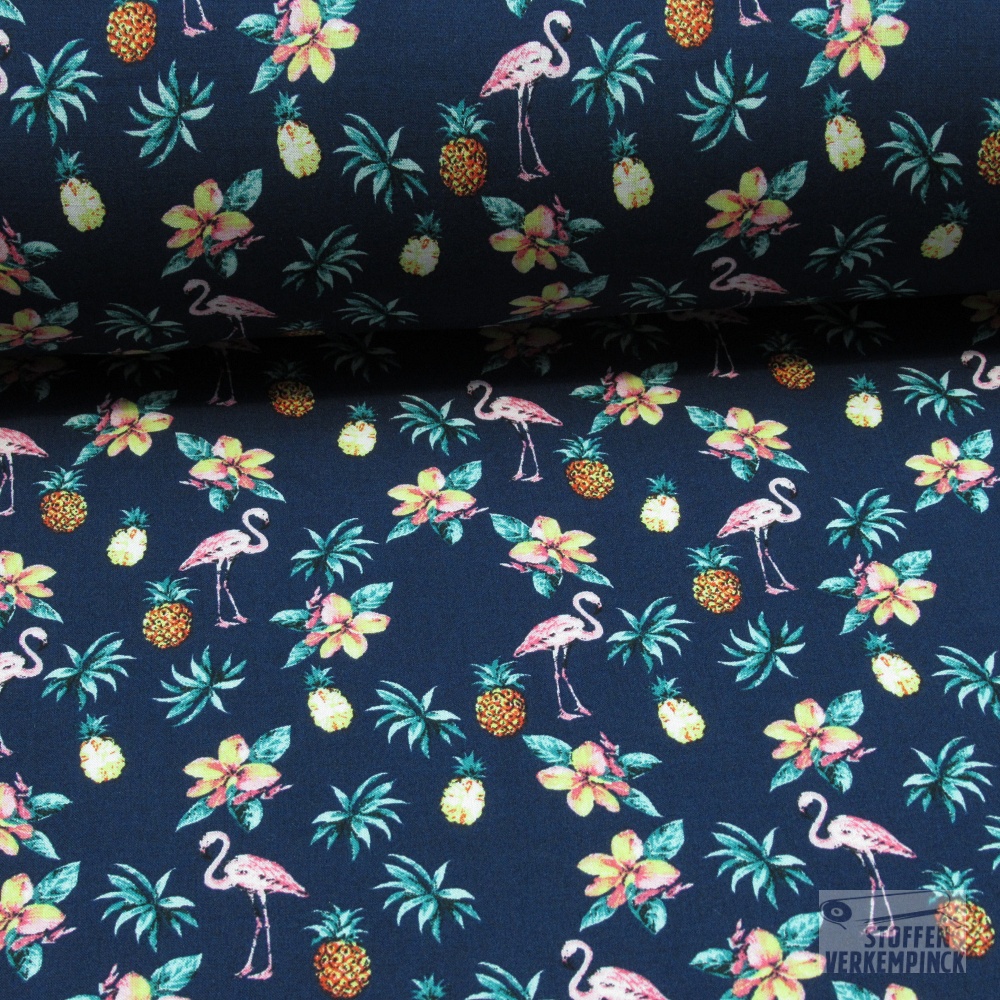 Viscose Flamingo's Marine