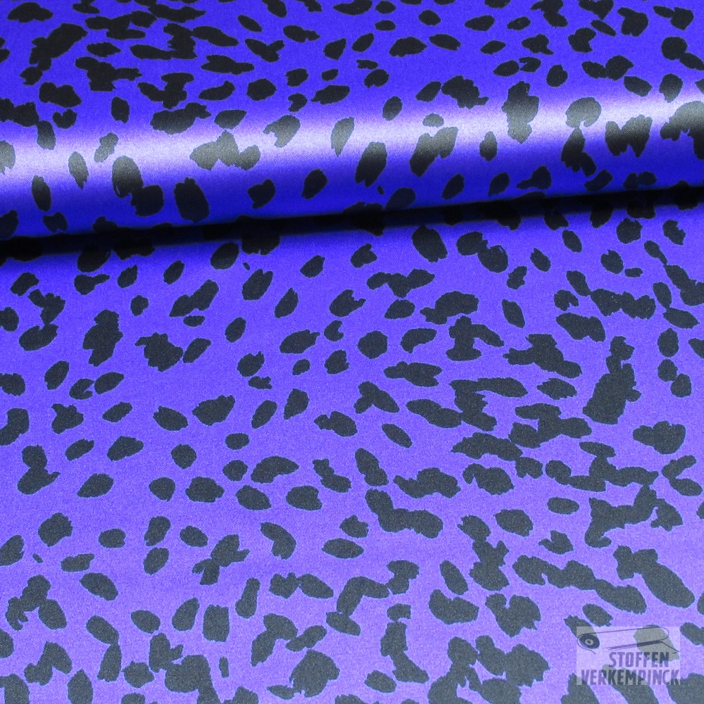 Satijn Animal Paars VERLAAGDE PRIJS