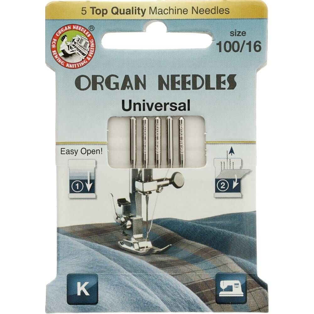 Organ needles eco-pack Universeel 100-16 naalden