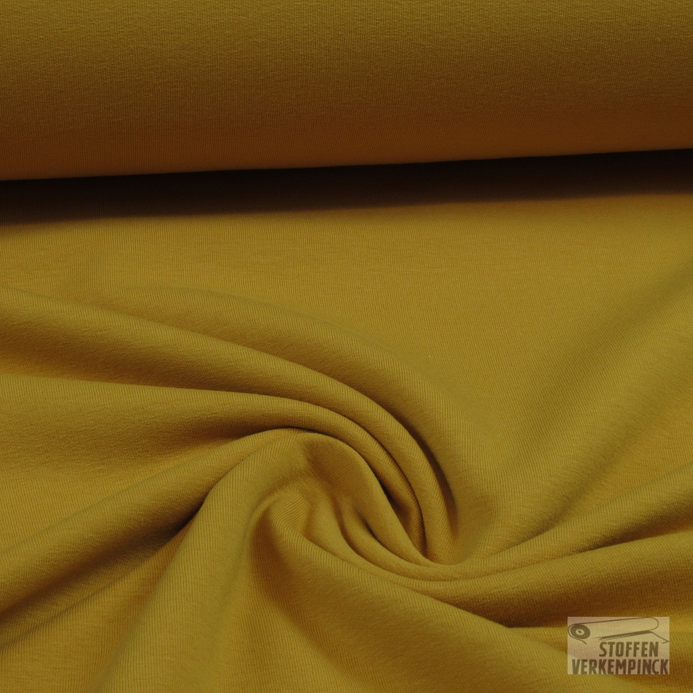 French Terry Brushed Ochre