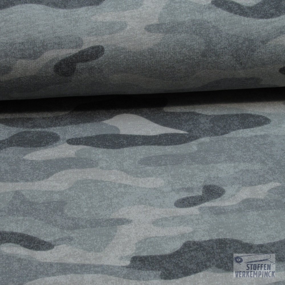 Sweatshirt camouflage - grey