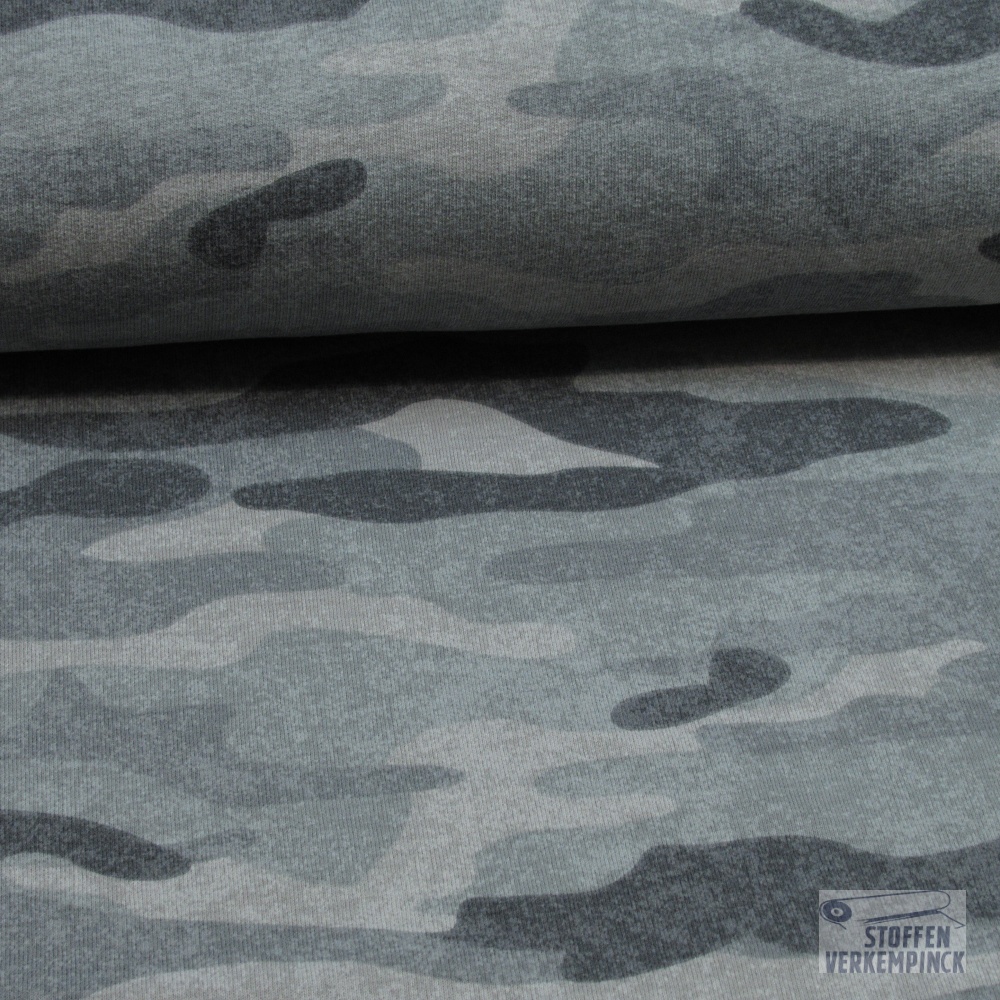 Sweatshirt camouflage - grey