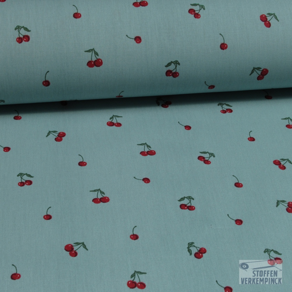 Coated Cotton Cherry Mint