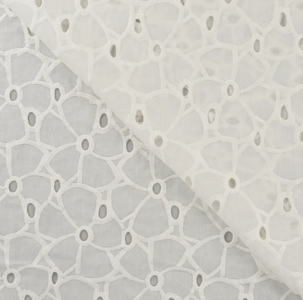Broderie De Luxe Ecru
