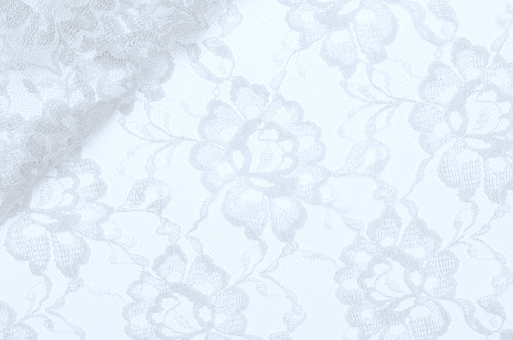 Tule-kant  PA/VI Wit