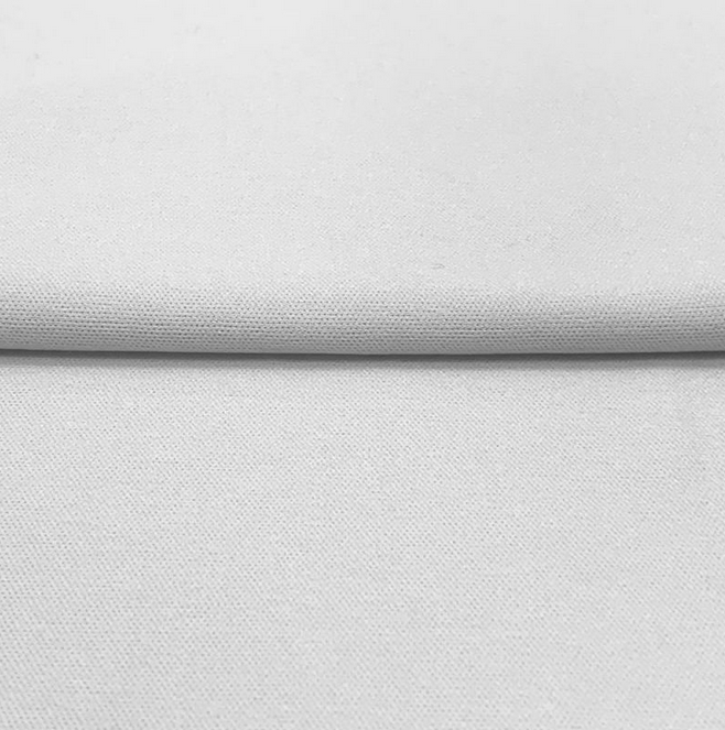 Tricotvoering Banlon Wit